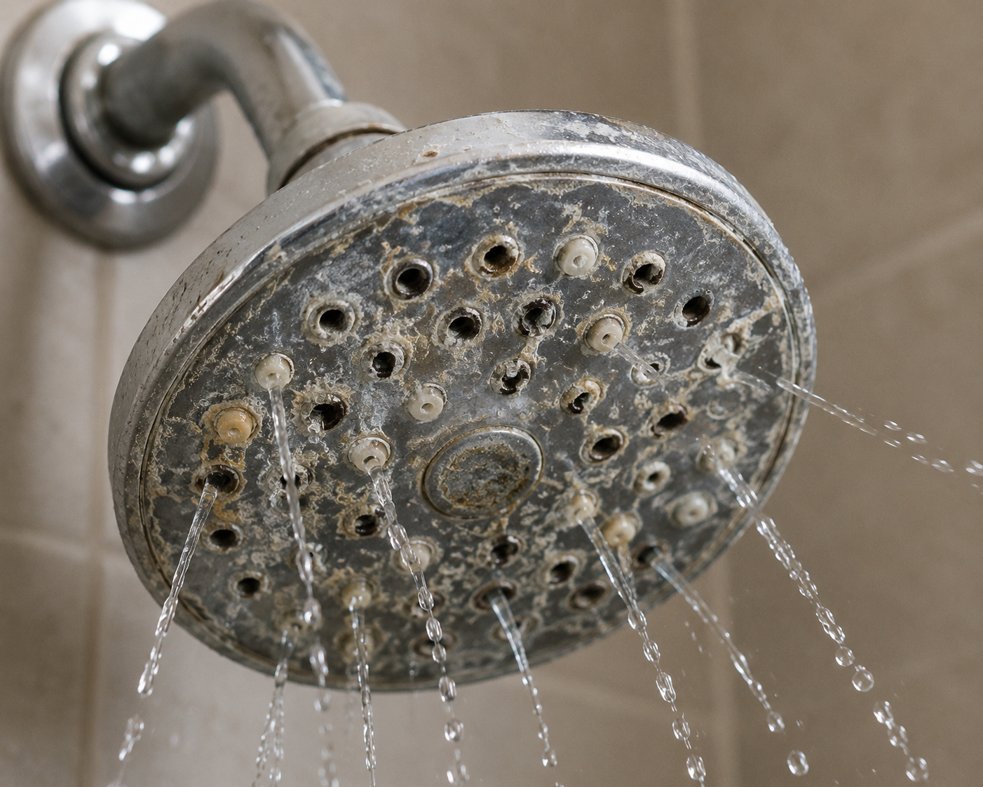Why Your Showerhead Keeps Clogging in Florida